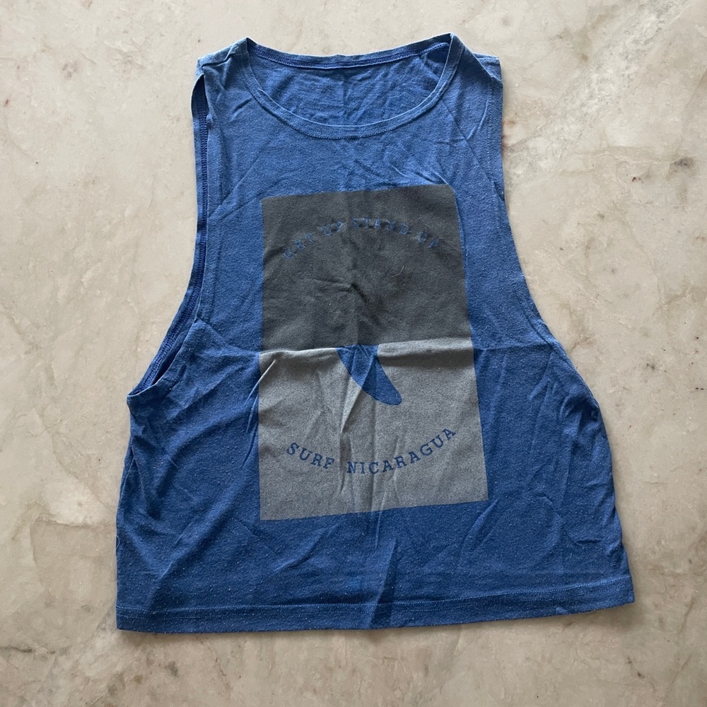 Blue Surf Nicaragua Tank Top